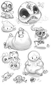 Edmundm Com Sixelona Monsters In Binding Of Isaac Rebirth The Binding Of Isaac Drawings Doll Drawing