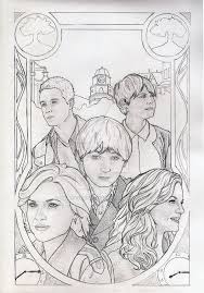 Once Upon A Time Wip By Haileyxheartless Snow And Charming Coloring Pages Colouring Pages