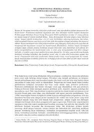 Kod etika tersebut dalam konteks malaysia. Pdf Nilai Profesional Pekerja Sosial Dalam Pengurusan Kes Kanak Kanak