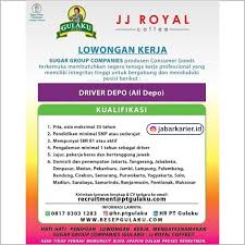 Lihat semua lowongan lowongan kerja pt tiga rasa indonesia, pt tiga rasa indonesia jobs di surabaya. Lowongan Kerja Pt Gulaku Sugar Group Companies Agustus 2019 Lowongan Kerja Terbaru Tahun 2020 Informasi Rekrutmen Cpns Pppk 2020