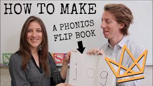 How To Make A Phonics Flip Book Phonics Series
