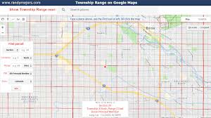View Section Township Range On Google Maps Search The Public Land Survey System Plss By Address Place Or Reverse Find By Lan Map Google Maps Land Surveying
