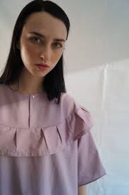 Werbena Upcycled Dress With Prairie Frill