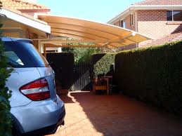 Framework spans across the top of the posts to support the awning material, and it is the awning. 14 Carport Awnings And Sails Ideas Carport Carport Designs Shade Sail