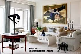American Style In The Interior Design And Houses Neoclassical Interior Art Deco Interior Living Room American Style Interior