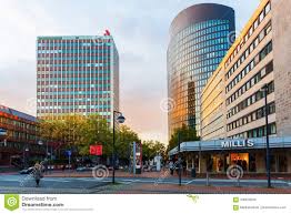 39 568 просмотров 39 тыс. Cityscape In The City Of Dortmund Germany At Dusk Stock Photo 100818944 Megapixl