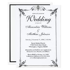 Vintage Simple Black White Floral Boho Wedding Card Weddinginvitations Wedd Wedding Invitation Card Design Vintage Wedding Invitations Wedding Card Design