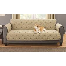 Sofa Embroidered Furniture Pet Protector With Non Slip Backing Slipcover Pet Protector Sofa Protector Covered Dog Bed