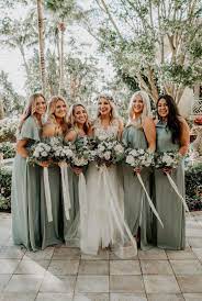 Pin By Rachel Hendrick On Wedding Sage Green Bridesmaid Dress Green Bridesmaid Dresses Sage Green Wedding Colors