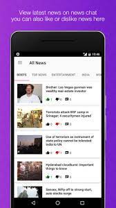 • snapchat opens right to the camera — just tap to take a photo, or press and hold for video. News Chat For Android Apk Download