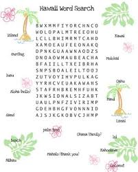 How many main islands are there in the state of hawaii? Hawaiian Word Search For Kids Hawaiian Party Games Luau Party Games Hawaiian Luau Party