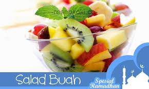 Sajian Ramadhan Resep Salad Aneka Buah Makanan Ringan Sehat Buah Segar Resep Makanan
