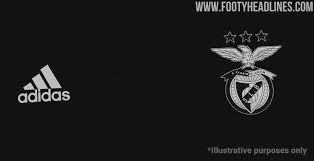 Adidas e benfica apresentam as novas camisolas para a época 2019/2020! Exclusive Benfica 20 21 Away Kit To Be Black Kit Football Kits Check It Out