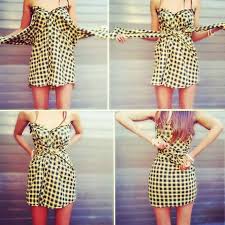Diy No Sew Dress You Will Need A Long Sleeved Button Up Shirt 2 Sizes Bigger Than Your Regular Size Do Refashion Clothes Diy Clothes Diy Clothes Refashion