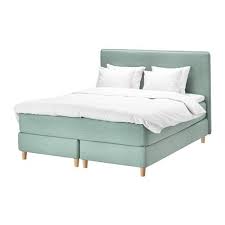Boxspringbett Dunvik Hovag Fest Tuddal Hellturkis Wohnideen Ikea Boxsprings En Matras