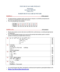 Încep înscrierile pentru evaluarea naţională 2021. Clasa A Vi A Test Initial La Matematica Cu Rezolvare Programa La Clasa A 6 A In Anul Scolar 2021 2022 Jitaruionelblog Pregatire Bac Si Evaluarea Nationala 2021 La Matematica Si Alte Materii Materiale