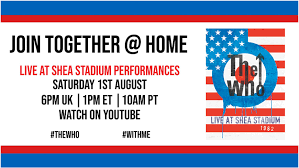 Sunday 4/25/2021 4:15 am utc+08:00. The Who Launch Join Together Home The Who