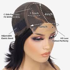 Trendy Glueless Loose Curly C-Side Part Short Wig 6×1.5 Minimalist Lace Wig