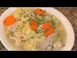 How To Make Homemade Chicken Noodle Soup Youtube Chicken Noodle Soup Homemade Tasty Bread Recipe Chicken Noodle