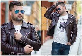 Winter Men S Genuine Lambskin Slim Fit Cafe Racer Leather Jacket Men Ia299 Ariesleathers Mo Leather Jacket Men Cafe Racer Leather Jacket Jackets Men Fashion