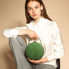 Giles X Aspinal Mini Hat Box Green Moire Hat Box Vintage Hat Boxes Mini