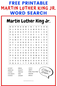 This Martin Luther King Jr Word Search Printable Worksheet Wit Martin Luther King Jr Worksheets Martin Luther King Jr Activities Martin Luther King Worksheets