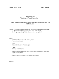 Maybe you would like to learn more about one of these? 2018 01 05 Pa Pemilihan Tajuk Dan Objektif Kerja Kursus Pelajar