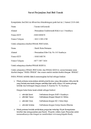 90%(10)90% found this document useful (10 votes). Surat Perjanjian Jual Beli Rumah Warisan