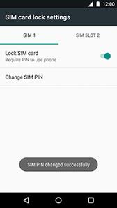 Dec 05, 2018 · to protect your sim card from others using it for phone calls or cellular data, you can use a sim pin. Security Change Pin Code Sim Card