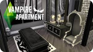 Sims 4 Speed Build Modern Vampire Apartment Youtube Sims House Sims 4 Modern Vampires
