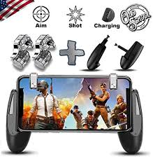Can i play fortnite with a controller on pc or mobile? Pubg Fortnite Mobile Game Controller New Version Gamepad L1r1 Sensitive Shoot And Aim Triggers Fire Buttons For Ios Android Cell Phone Gaming Joystick Accessories 2 Trigger And Game Pad Buy Online