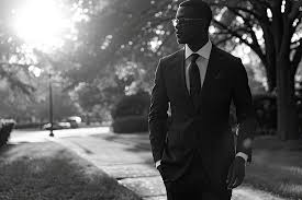 Image result for black funeral dress men