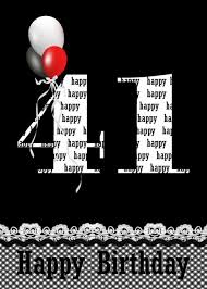 Birthday Card Design Black And Red 41st Birthday Red Black And White Balloon Bouquet Card Ad Sponsored Birthday Red St Black Black And White Balloons White Balloons Balloon Bouquet