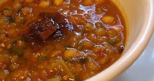 Harira Moroccan Chickpea And Lentil Stew I Added Chicken Very Tasty 11 5 15 Score 9 Lentil Stew Lentils Vegetarian