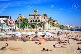 Do not expect to find culture or heritage from praia da rocha. Estoril Portugal Circa October 2016 The Praia Do Tamariz Beach In Estoril Cascais Portugal Stock Photo Picture And Royalty Free Image Image 70160425