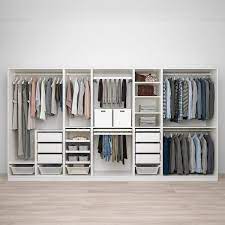 A disappointment was that the master bedroom had a large walk in wardobe that wasn't actually that practical. Pax Wardrobe Combination White Ikea