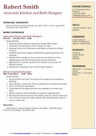 Get free kitchen resume example now and use kitchen resume example immediately to get crafting a kitchen assistant resume that catches the attention of hiring managers is paramount to. Kitchen And Bath Designer Resume Samples Qwikresume