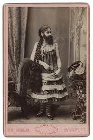 She toured with showman p. Pair Of Annie Jones Bearded Lady Cabinet Photos Sold At Auction On 18th November Bidsquare