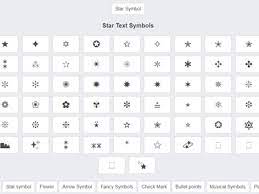 Here are the steps to generate and use bracket symbols text: Star Symbol By Copy And Paste Symbols On Dribbble