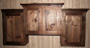 reclaimed barnwood kitchen cabinets