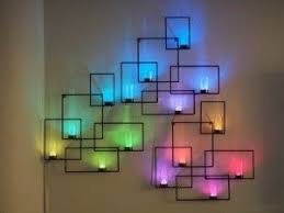 76 Diy Wall Art Ideas For Those Blank Walls Light Wall Art Diy Wall Art Diy Room Decor