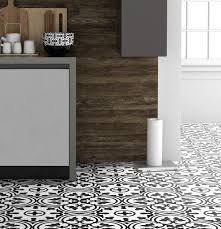 A Fabulous New Spanish Decorative Frame 15 Clover With Matching White And Black Body Tiles Size 150x150mm Frame Decor Tile Warehouse White Bathroom Tiles