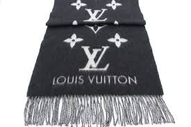 Nutzen sie bitte die pfeiltaste nach unten, um sich durch das untermenü zu bewegen. Louis Vuitton Reyajavik Unisex Dunkelgrau Anthrazitcashmere Schal Grau M71126