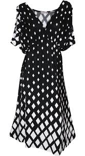 Black And White Women S Clothing Store Funfash Plus Size Black White Usa Women S Dress Plus Size Cocktail Dress Funfash Plus Size Cocktail Dresses Womens Dresses Plus Size Dresses