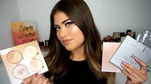 This is the best of beauty, on a budget. New Anastasia Beverly Hills Sun Dipped Glow Kit All 3 Kits Swatched Youtube