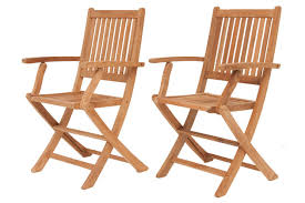 Amazonia Yogya Folding Arm Chair Set Of 2 Brown Outdoor Folding Chairs Patio Dining Chairs Outdoor Dining Chairs