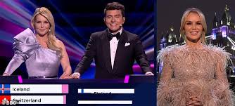 Another was amanda holden's brief appearance introducing the nation's eurovision points and it's fair to say her joke didn't go down entirely well with everyone. Amanda Holden Is Slammed By Unimpressed Eurovision Viewers After Making Arrogant Language Joke Newsfinale