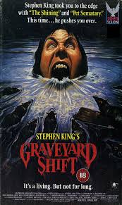 Stephen king\'s it 1990 notebook movie poster. John S Horror Corner Graveyard Shift 1990 Stephen King S Gory Slimy 80s Creature Feature Is A Monstrous Good Time That Really Holds Up Movies Films Flix
