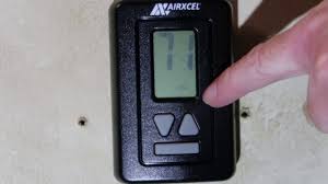 Coleman mach thermostat wiring diagram wiring schematic. Rv Digital Thermostat Installation 9430 3382 Youtube