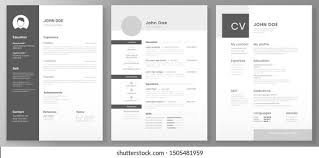 Seeks to transform the recently decommissioned vessel into the john f. Resume Template Cv Professional Designer Jobs Stock Vector Royalty Free 1505481959